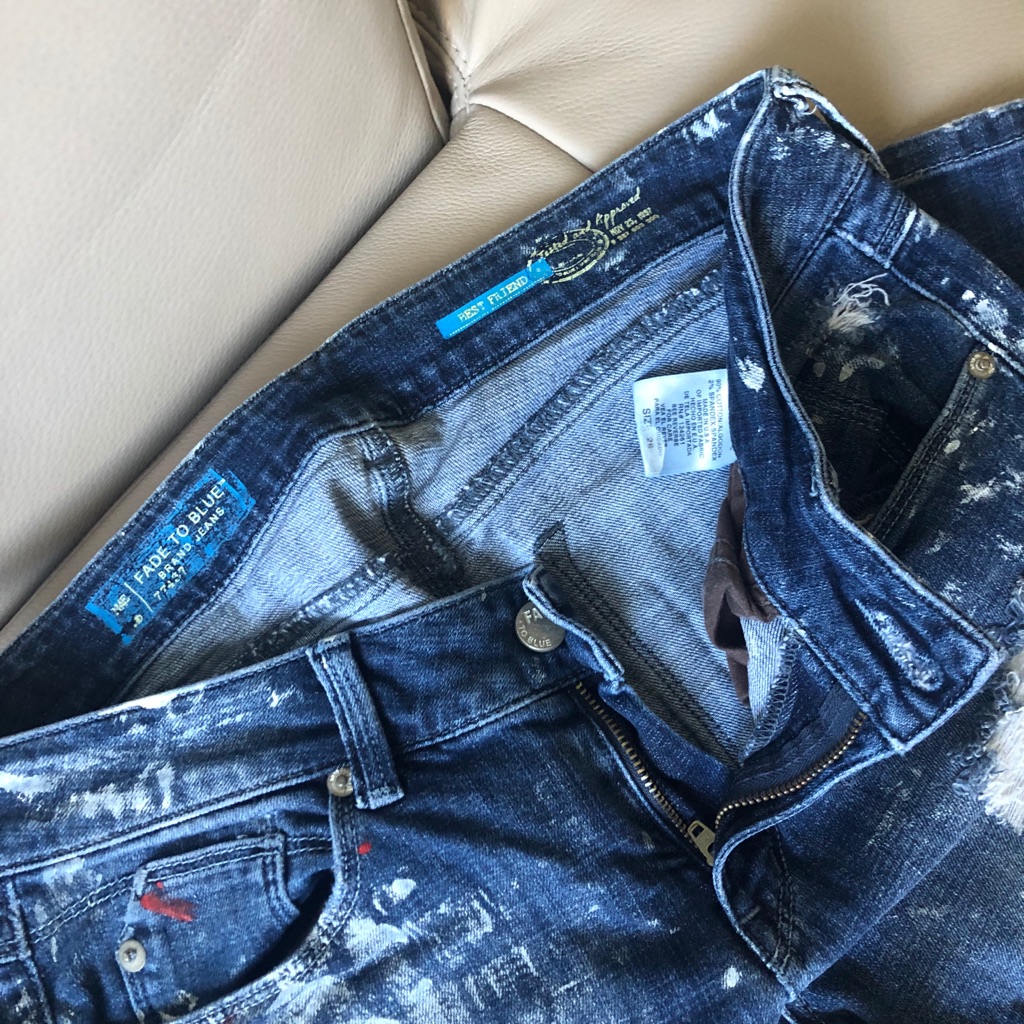 Fade To Blue Brand Jeans